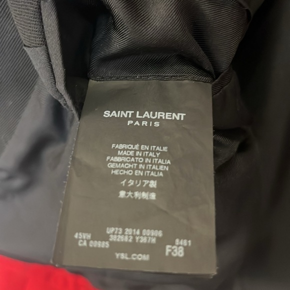 Saint Laurent Wool-Twill Jacket - Picture 7 of 10
